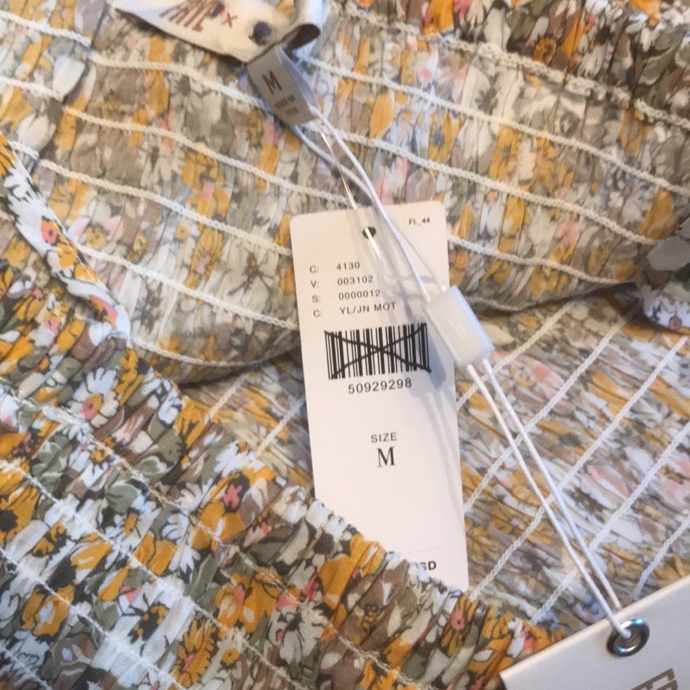 NWT Frye for Anthropologie Alice Floral maxi dress - Picture 8 of 16